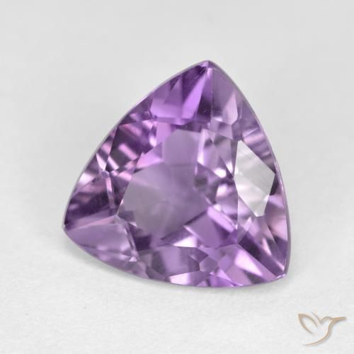 Amatista Violeta iris natural de 2.51 ct, Trillón, VS