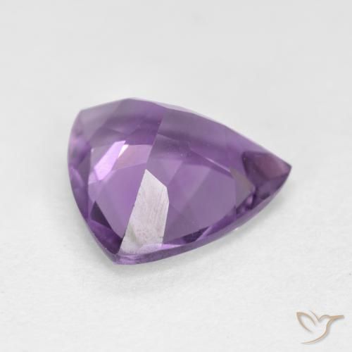 Amatista Violeta iris natural de 2.51 ct, Trillón, VS