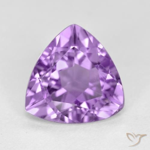 2.74ct Natural Violeta medio Amatista, Trillón, VS