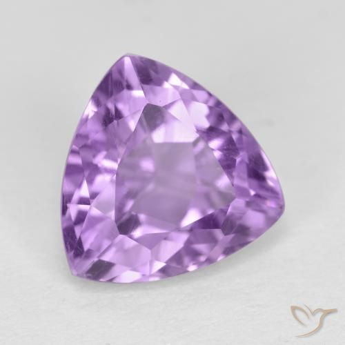 Amatista Violeta rosado natural de 3.01 ct, Trillón, VS
