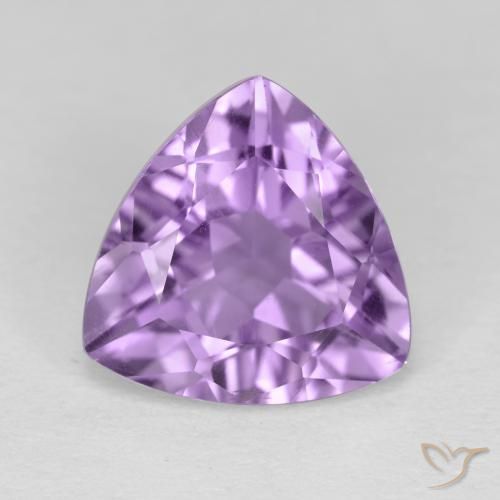 2.89ct Natural Violeta medio Amatista, Trillón, VS