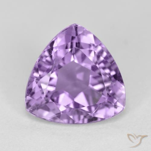 2.91ct Natural Violeta medio Amatista, Trillón, VS