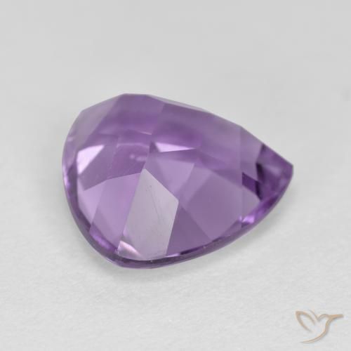 Amatista Violeta medio natural de 2.91 ct, Trillón, VS