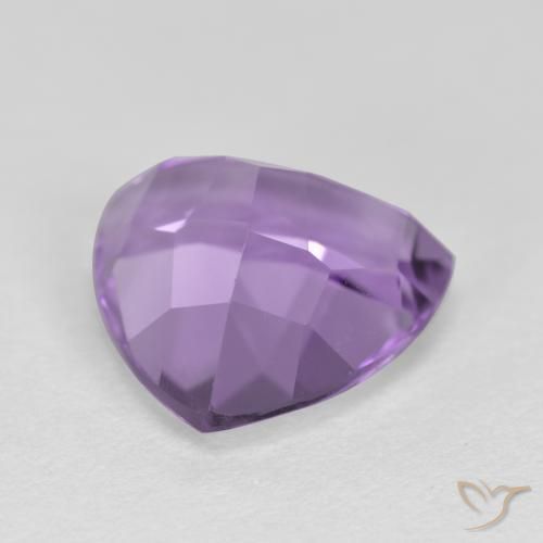 Amatista Violeta iris intenso natural de 3.12 ct, Trillón, VS