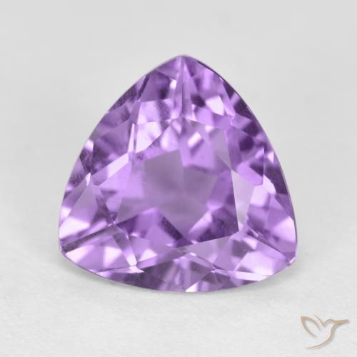 2.74ct Natural Violeta medio Amatista, Trillón, VS