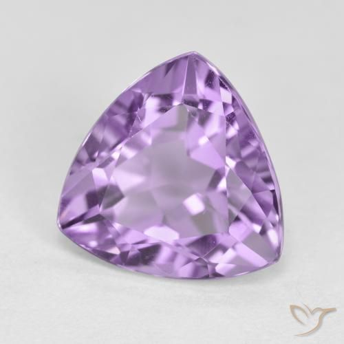 2.98ct Natural Violeta oscuro Amatista, Trillón, VS