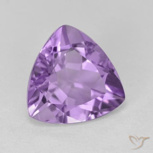 Amatista Violeta rosado natural de 2.82 ct, Trillón, VS