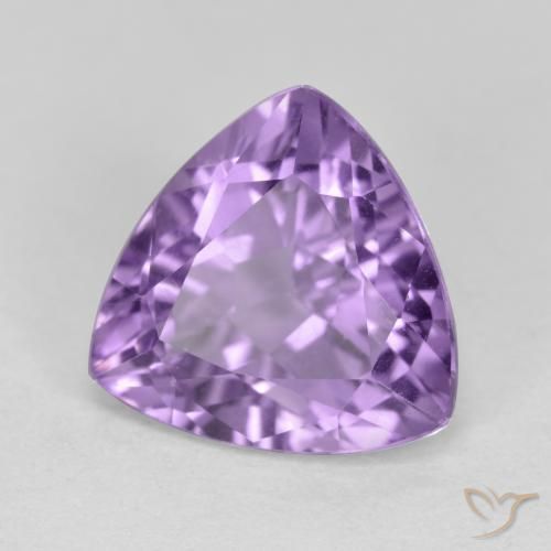 Amatista Violeta rosado natural de 3.00 ct, Trillón, VS