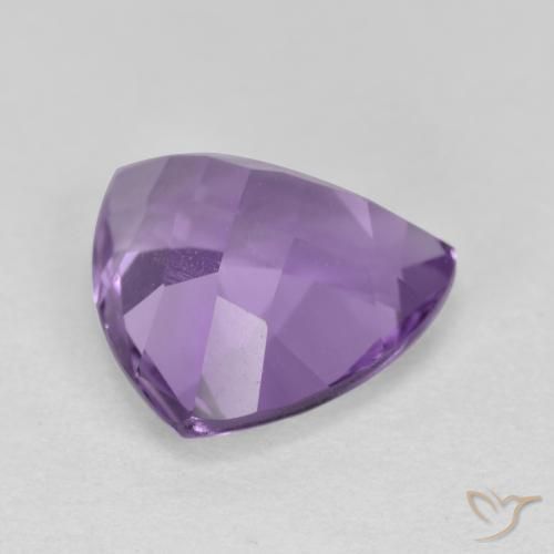 Amatista Violeta rosado natural de 3.00 ct, Trillón, VS