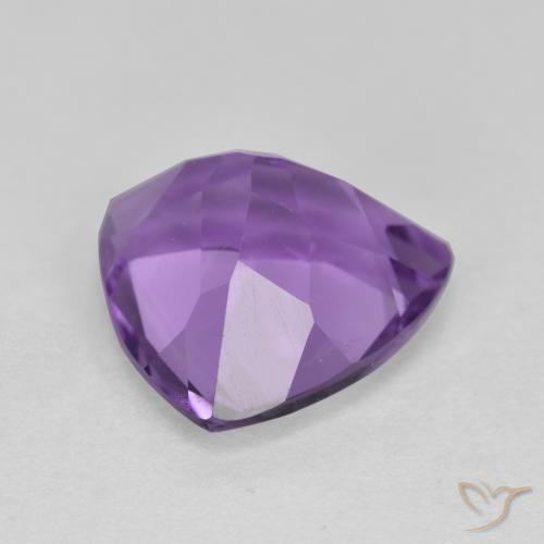Amatista Violeta rosado natural de 2.97 ct, Trillón, VS
