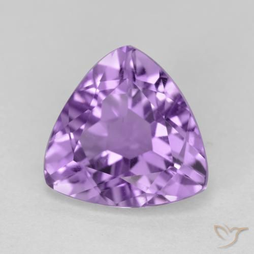 2.65ct Natural Violeta medio Amatista, Trillón, VS