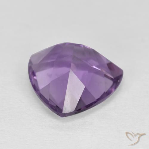 Amatista Violeta púrpura natural de 2.83 ct, Trillón, VS