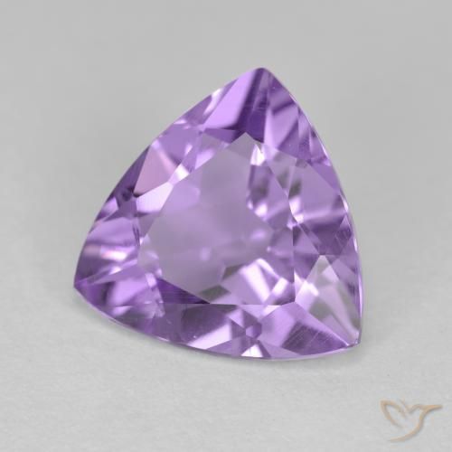 Amatista Violeta rosado natural de 2.30 ct, Trillón, VS