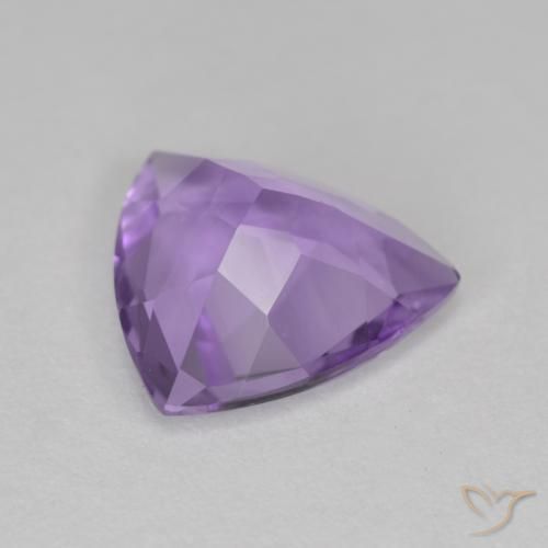 Amatista Violeta rosado natural de 2.30 ct, Trillón, VS