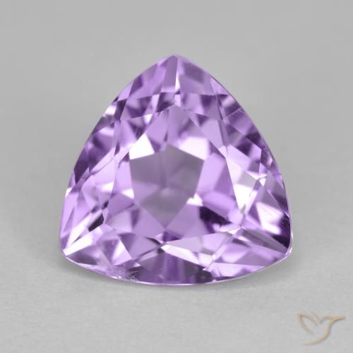 3.06ct Natural Violeta medio Amatista, Trillón, VS