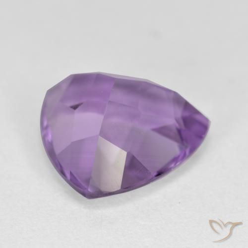 Amatista Violeta rosado natural de 3.00 ct, Trillón, VS