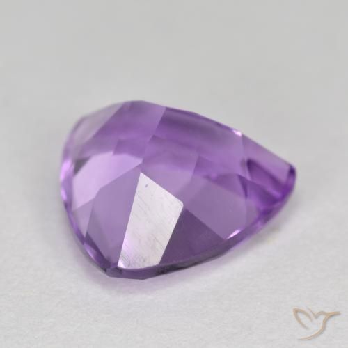 Amatista Violeta púrpura natural de 2.92 ct, Trillón, VS