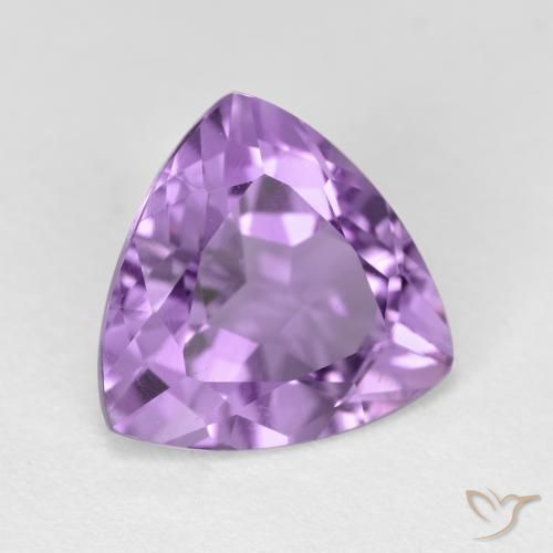 Amatista Violeta rosado natural de 2.78 ct, Trillón, VS