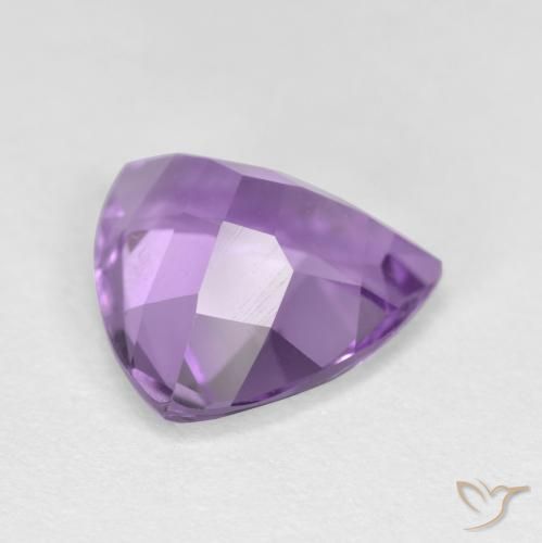 Amatista Violeta rosado natural de 2.78 ct, Trillón, VS
