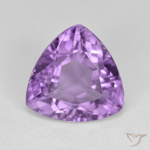 2.89ct Natural Violeta rosado Amatista, Trillón, VS