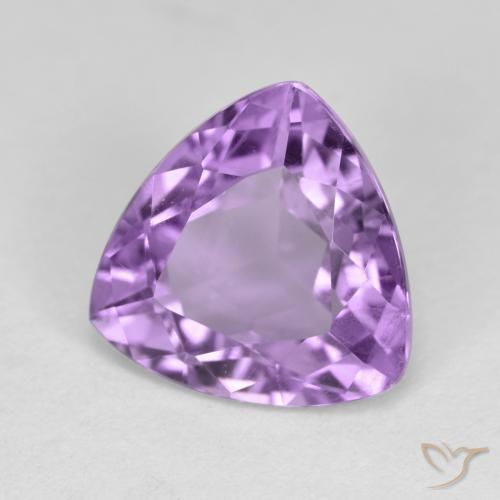 Amatista Violeta rosado natural de 2.89 ct, Trillón, VS