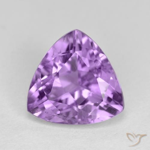 2.78ct Natural Violeta púrpura Amatista, Trillón, VS