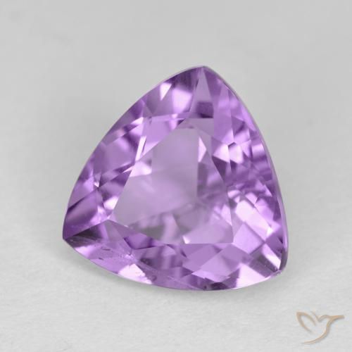 Amatista Violeta púrpura natural de 2.78 ct, Trillón, VS