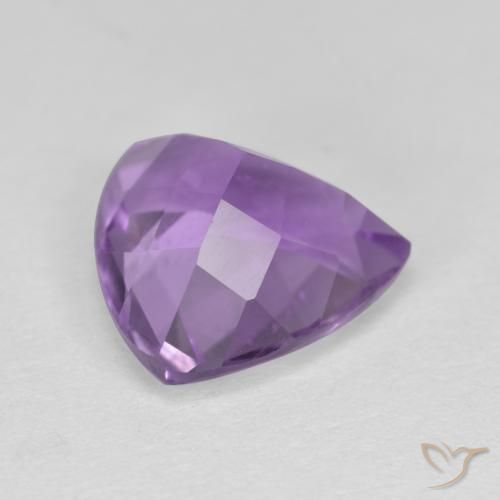 Amatista Violeta púrpura natural de 2.78 ct, Trillón, VS