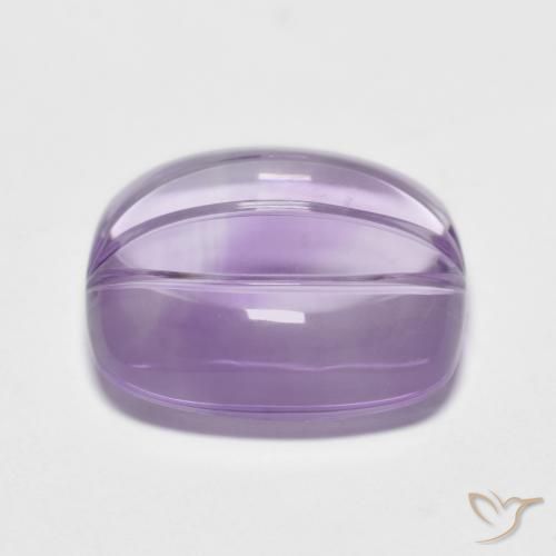 Amatista Violeta claro natural de 10.19 ct, Elegante, Transparente