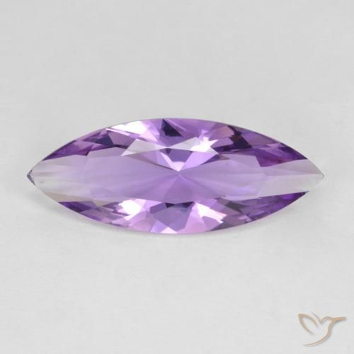 2.75ct Natural Violeta rosado Amatista, Marquesa, VVS-VS