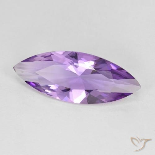 Amatista Violeta rosado natural de 2.75 ct, Marquesa, VVS-VS