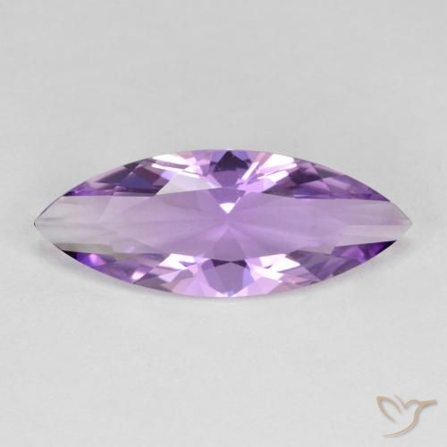 2.61ct Natural Violeta medio Amatista, Marquesa, VVS-VS
