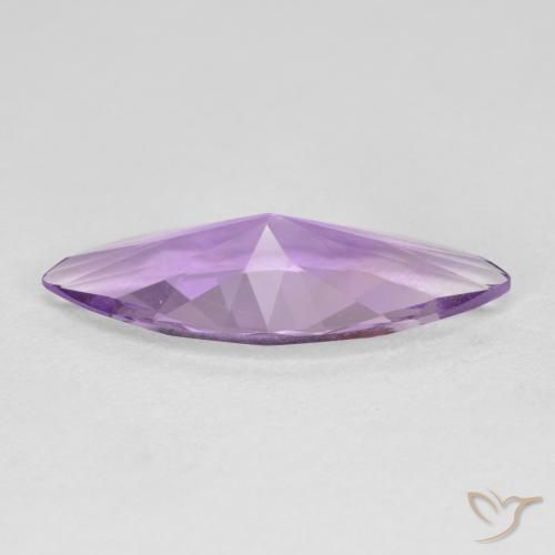 Amatista Violeta medio natural de 2.61 ct, Marquesa, VVS-VS