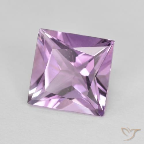 Amatista Magenta natural de 2.05 ct, Cuadrado, VS