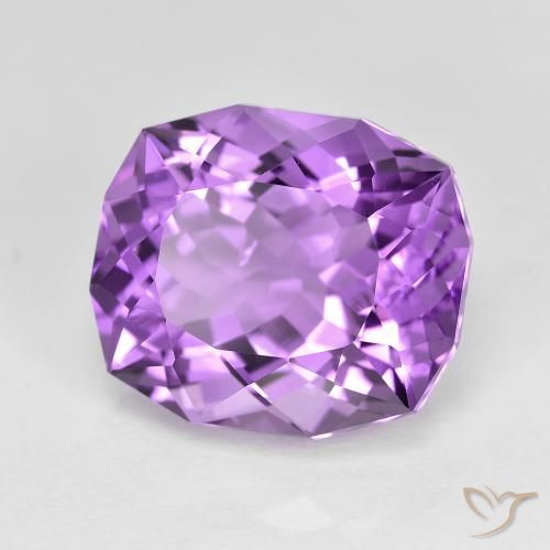 Amatista Violeta púrpura natural de 6.92 ct, Elegante, VVS-VS
