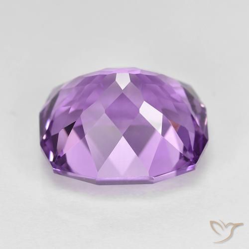 Amatista Violeta púrpura natural de 6.92 ct, Elegante, VVS-VS