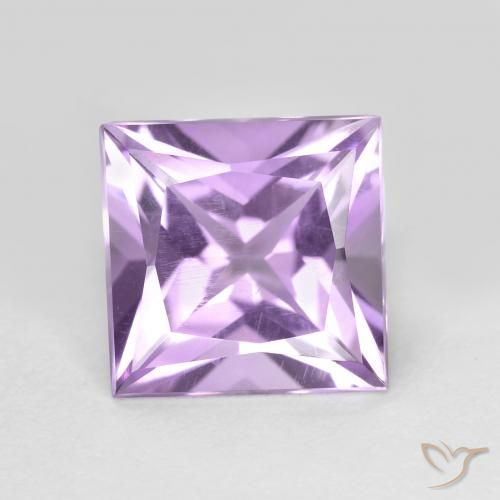 1.98ct Natural Violeta iris Amatista, Cuadrado, VS