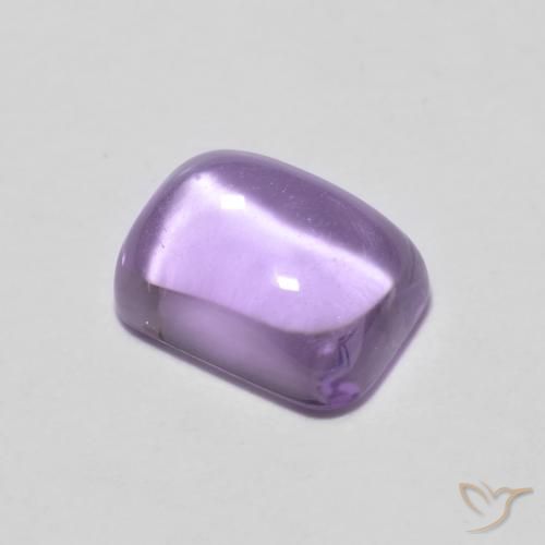Amatista Violeta claro natural de 1.25 ct, Corte Octágono / Esmeralda, Transparente