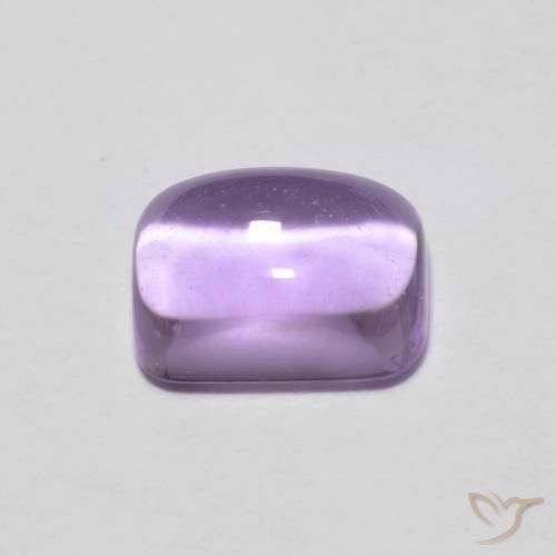 Amatista Violeta claro natural de 1.25 ct, Corte Octágono / Esmeralda, Transparente