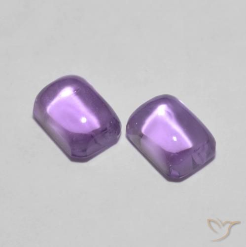 2.68ctw Natural Violeta medio Amatista, corte esmeralda, Transparente