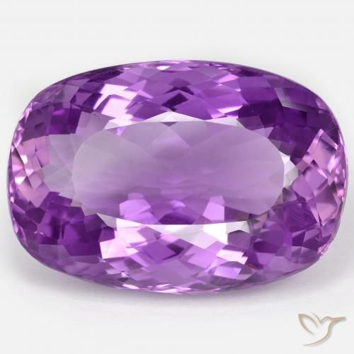72.62ct Natural Violeta vívido Amatista, Forma Cojín, VVS
