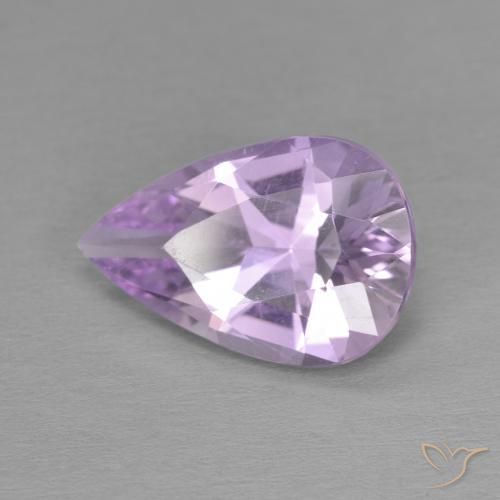 3.27ct Natural Violeta iris Amatista, En forma de pera, VVS