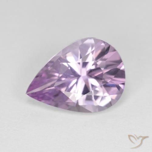 2.65ct Natural Violeta medio Amatista, En forma de pera, VVS