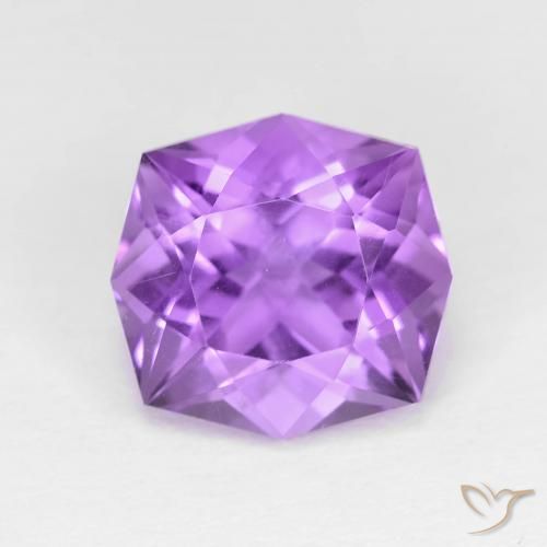 4.73ct Natural Violeta púrpura medio Amatista, Elegante, VS