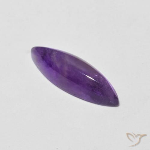 1.98ct Natural Violeta medio Amatista, Marquesa, Transparente