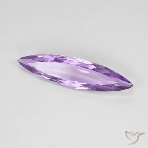 2.09ct Natural Violeta púrpura medio Amatista, Marquesa, VVS