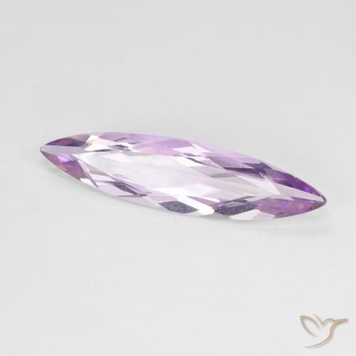 2.01ct Natural Violeta rosáceo claro Amatista, Marquesa, VVS