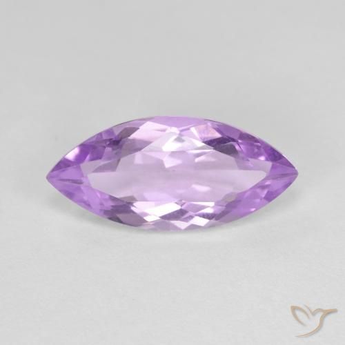Amatista Violeta rosado natural de 2.71 ct, Marquesa, VVS