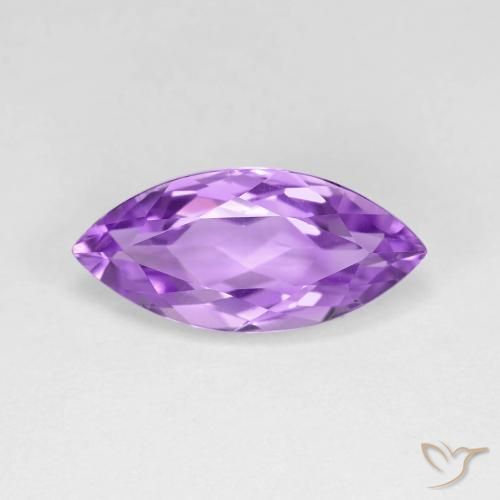 3.01ct Natural Violeta púrpura Amatista, Marquesa, VVS