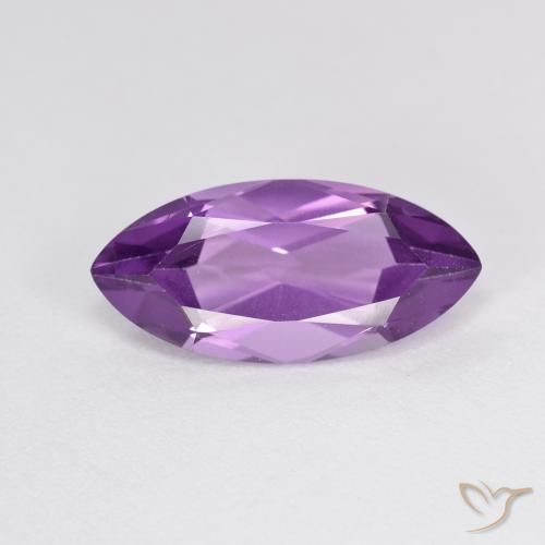 3.05ct Natural Violeta púrpura Amatista, Marquesa, VVS